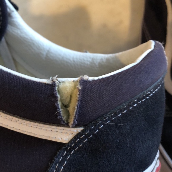 Navy Blue Old Skool Vans - Picture 7 of 10